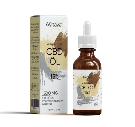 Avitava CBD Öl 15% 10 ml