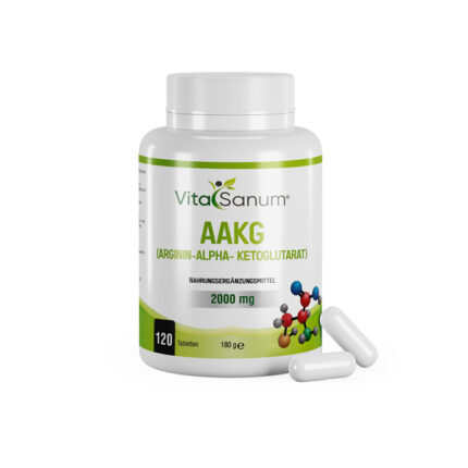 VitaSanum® - AAKG (ARGININ-ALPHA-KETOGLUTARAT) 2000 mg 120 Tabletten